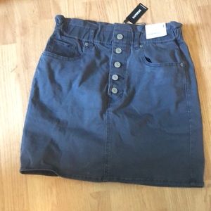 Extremes High rise mini skirt